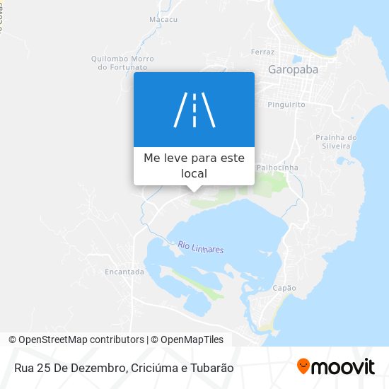 Rua 25 De Dezembro mapa