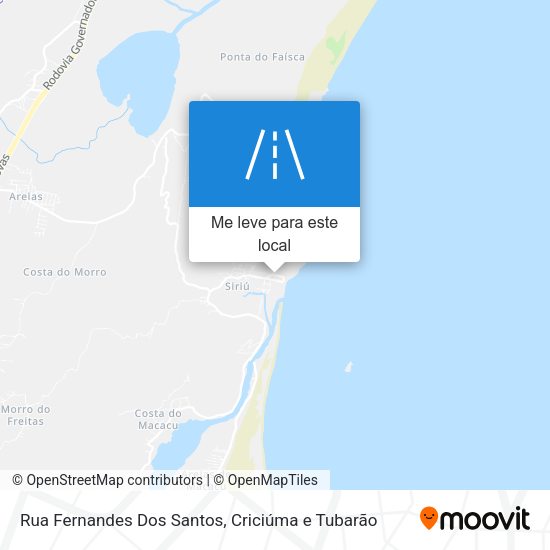 Rua Fernandes Dos Santos mapa