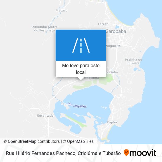 Rua Hilário Fernandes Pacheco mapa