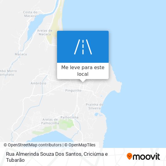 Rua Almerinda Souza Dos Santos mapa