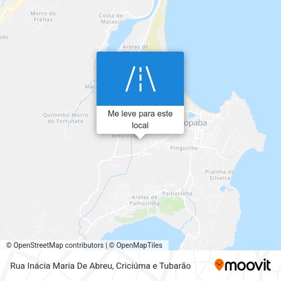 Rua Inácia Maria De Abreu mapa