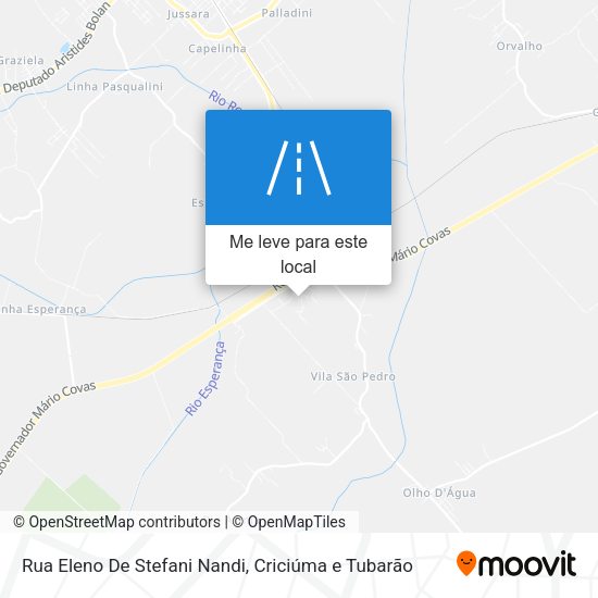 Rua Eleno De Stefani Nandi mapa