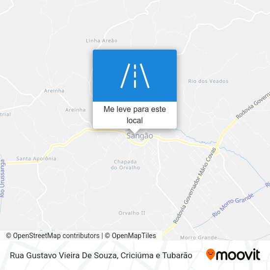 Rua Gustavo Vieira De Souza mapa