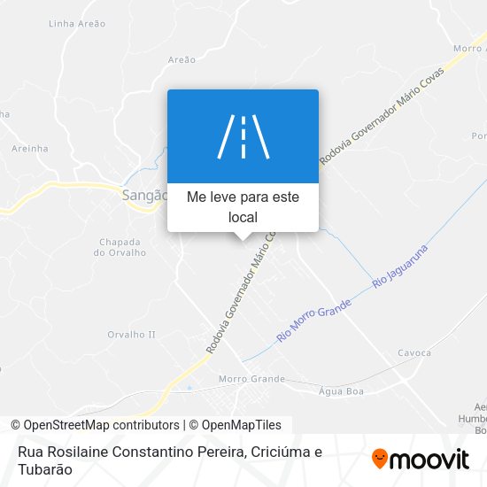 Rua Rosilaine Constantino Pereira mapa