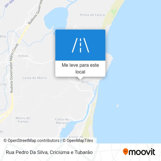 Rua Pedro Da Silva mapa
