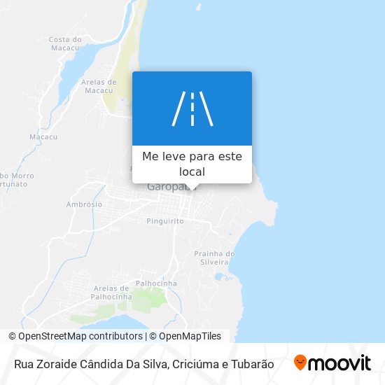 Rua Zoraide Cândida Da Silva mapa