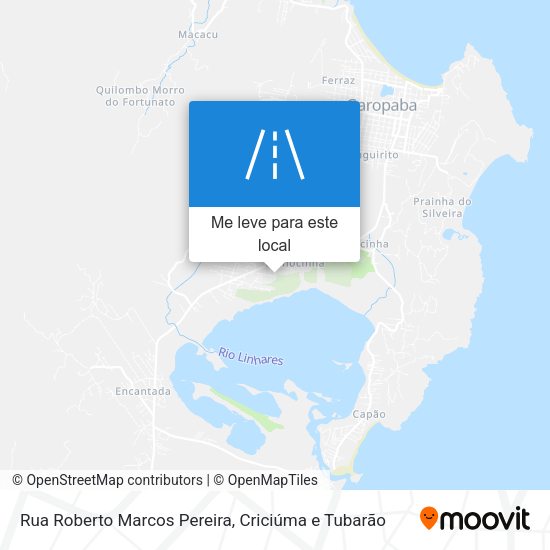 Rua Roberto Marcos Pereira mapa