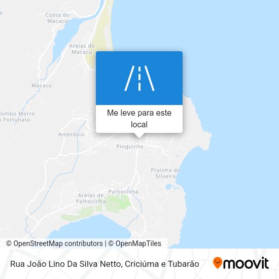 Rua João Lino Da Silva Netto mapa