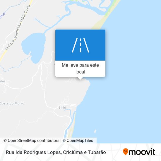 Rua Ida Rodrigues Lopes mapa