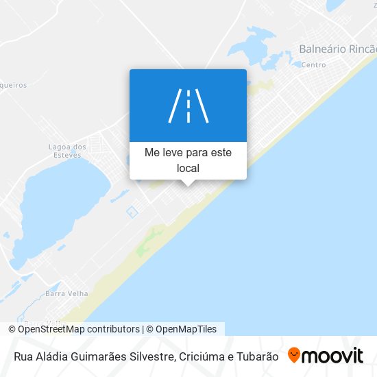 Rua Aládia Guimarães Silvestre mapa