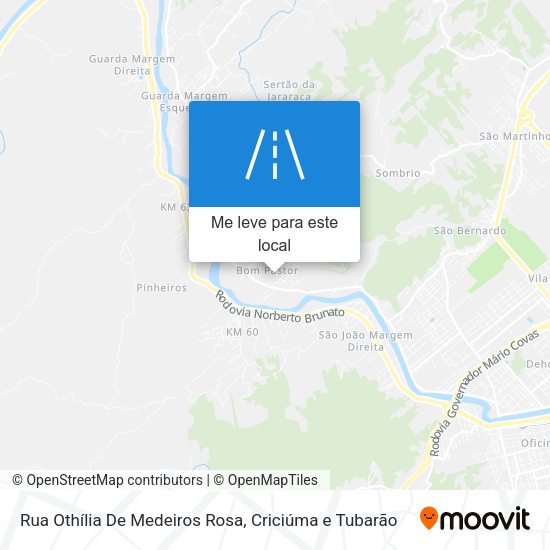 Rua Othília De Medeiros Rosa mapa