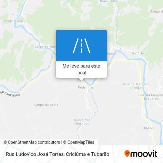 Rua Ludovico José Torres mapa