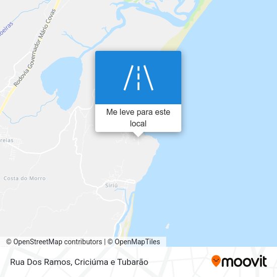 Rua Dos Ramos mapa
