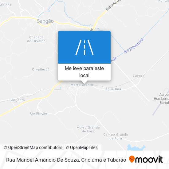 Rua Manoel Amâncio De Souza mapa