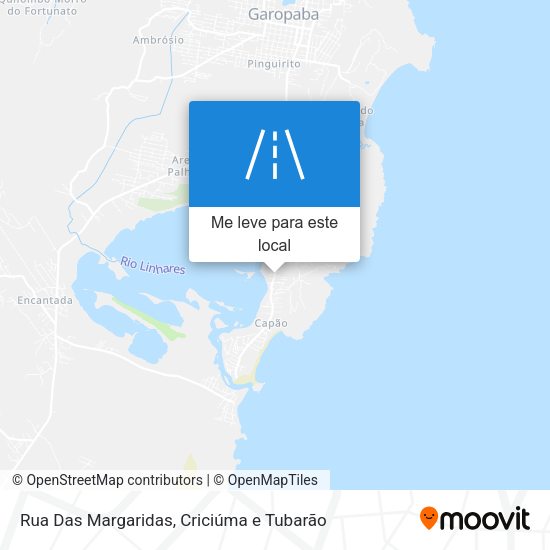 Rua Das Margaridas mapa