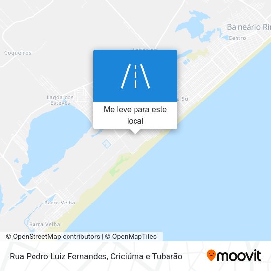 Rua Pedro Luiz Fernandes mapa