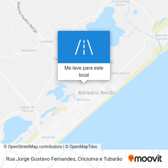 Rua Jorge Gustavo Fernandes mapa