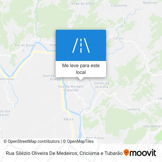 Rua Silézio Oliveira De Medeiros mapa