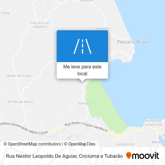 Rua Nestor Leopoldo De Aguiar mapa