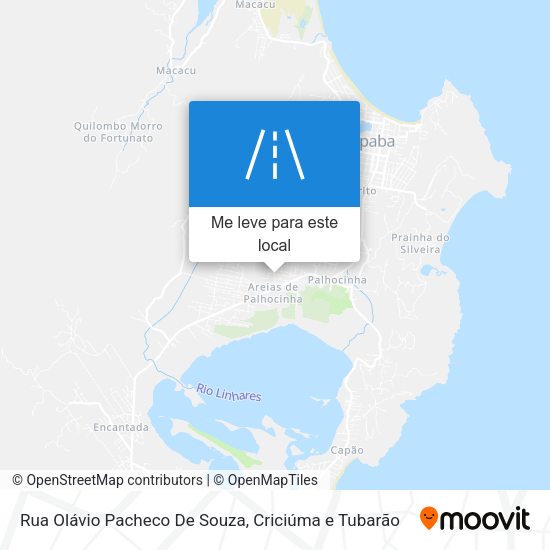 Rua Olávio Pacheco De Souza mapa