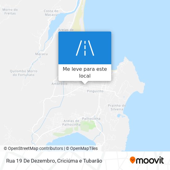 Rua 19 De Dezembro mapa