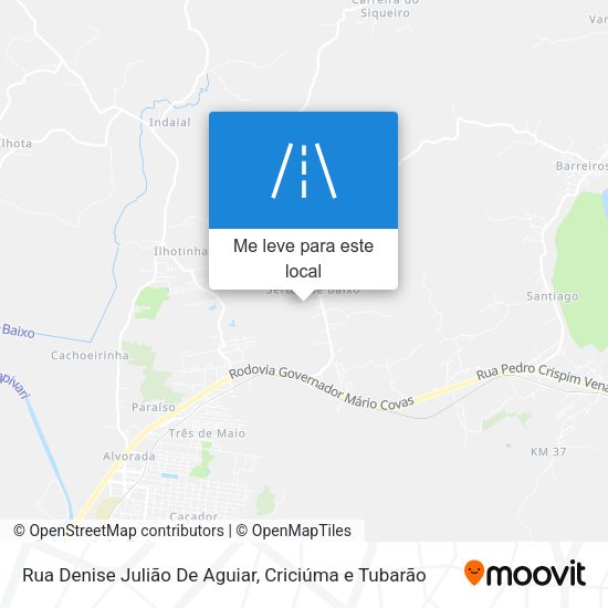 Rua Denise Julião De Aguiar mapa
