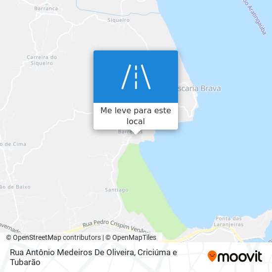 Rua Antônio Medeiros De Oliveira mapa