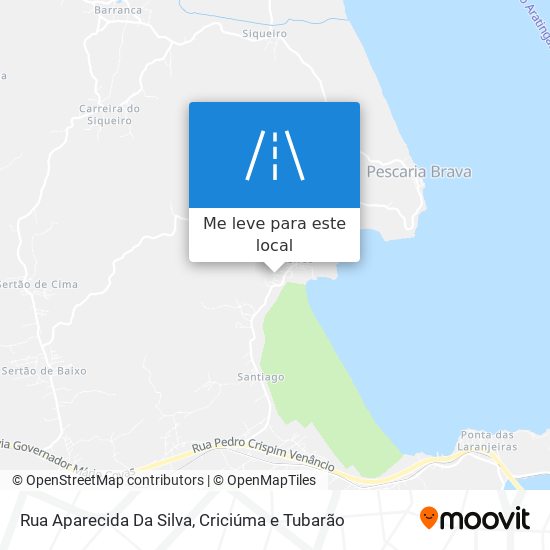 Rua Aparecida Da Silva mapa