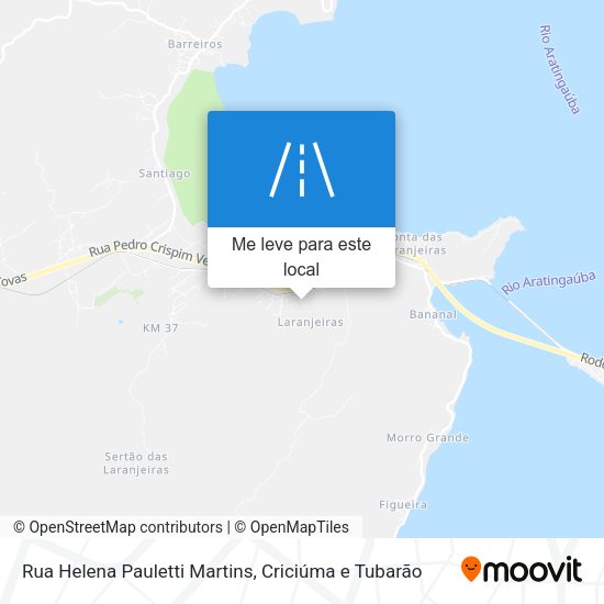 Rua Helena Pauletti Martins mapa