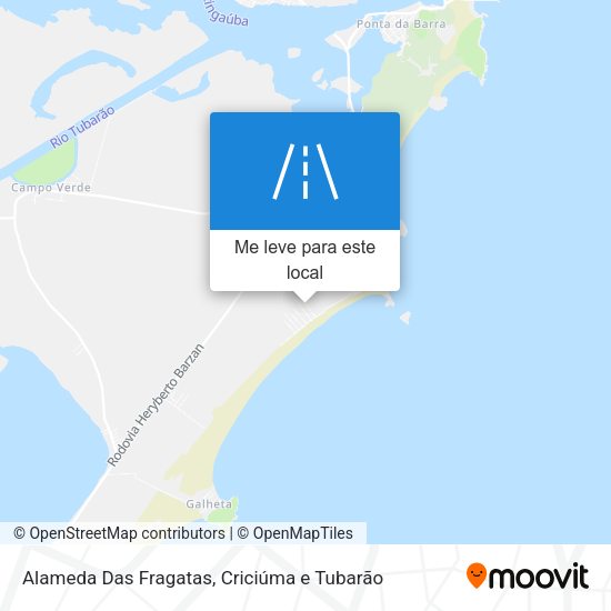 Alameda Das Fragatas mapa