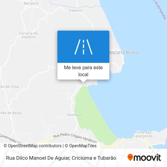 Rua Dilco Manoel De Aguiar mapa