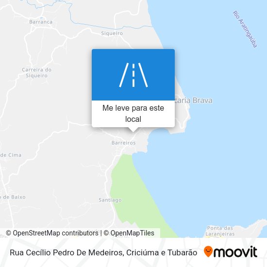 Rua Cecílio Pedro De Medeiros mapa