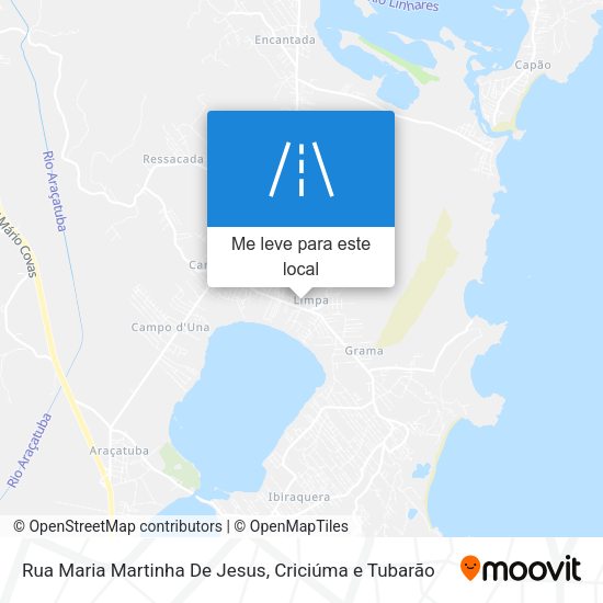 Rua Maria Martinha De Jesus mapa