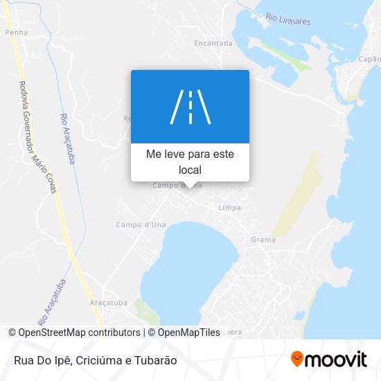 Rua Do Ipê mapa
