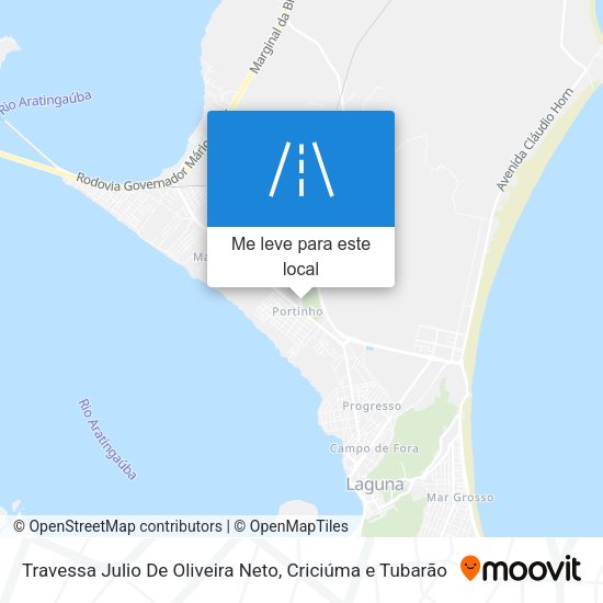 Travessa Julio De Oliveira Neto mapa