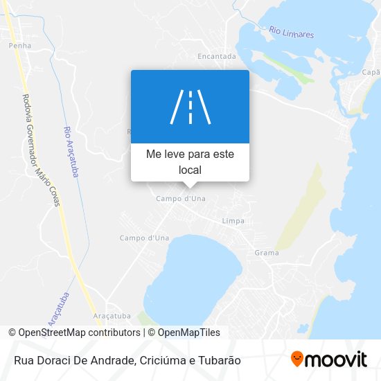 Rua Doraci De Andrade mapa