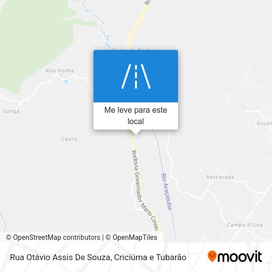 Rua Otávio Assis De Souza mapa