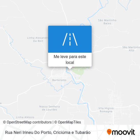 Rua Neri Irineu Do Porto mapa