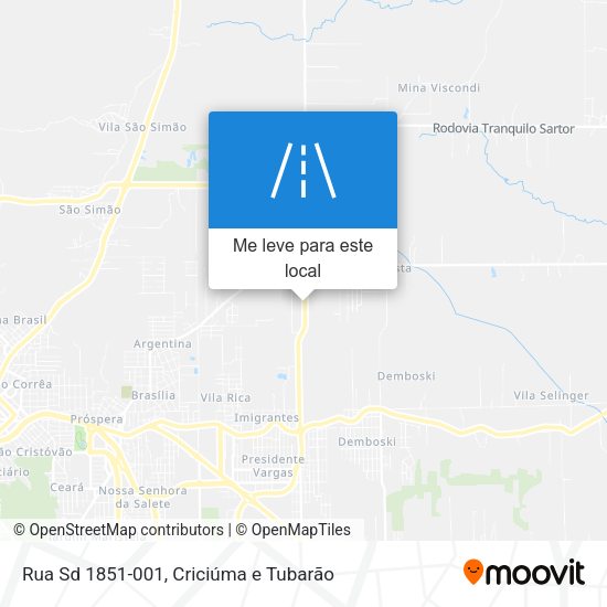 Rua Sd 1851-001 mapa