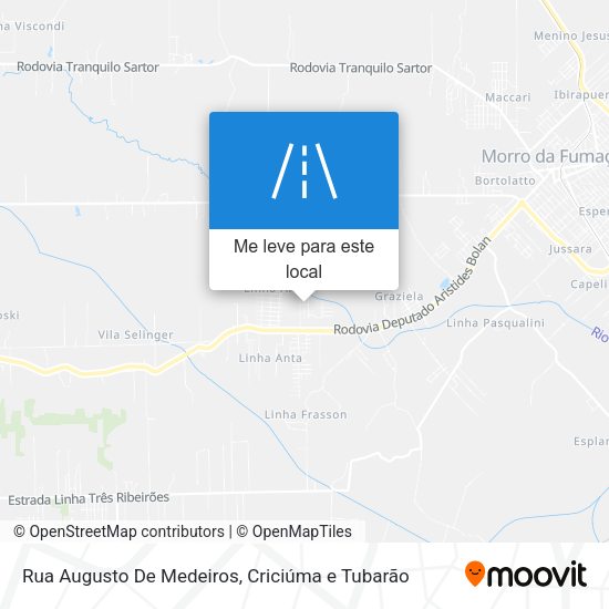 Rua Augusto De Medeiros mapa