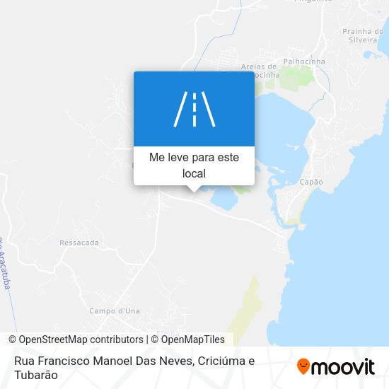 Rua Francisco Manoel Das Neves mapa