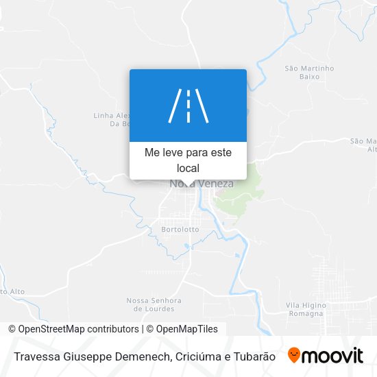 Travessa Giuseppe Demenech mapa