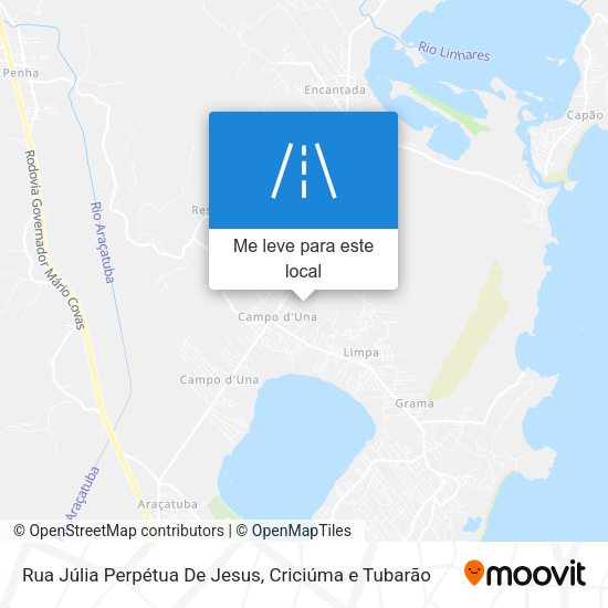 Rua Júlia Perpétua De Jesus mapa