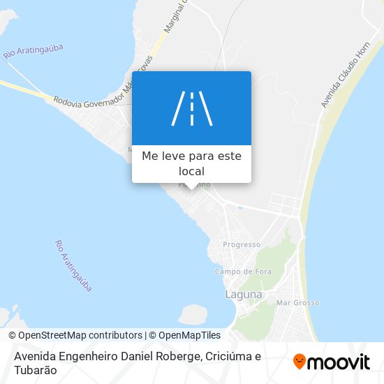 Avenida Engenheiro Daniel Roberge mapa