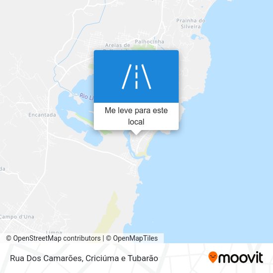 Rua Dos Camarões mapa