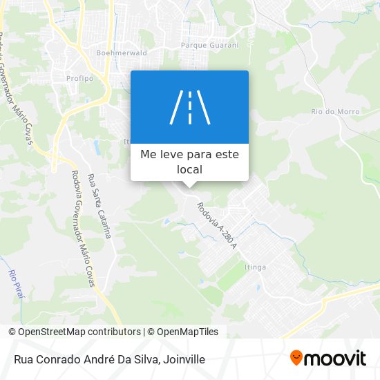 Rua Conrado André Da Silva mapa