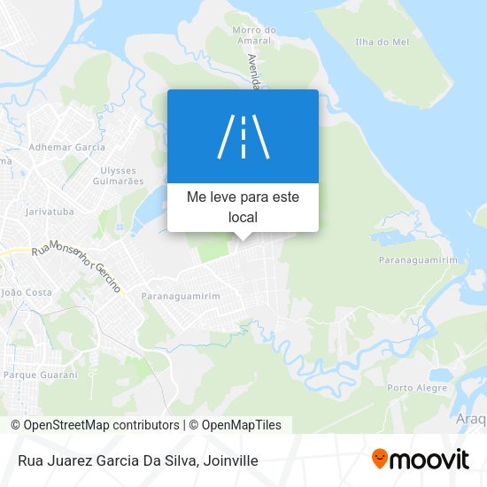 Rua Juarez Garcia Da Silva mapa
