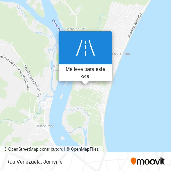 Rua Venezuela mapa