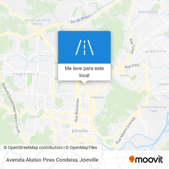 Avenida Aluísio Pires Condeixa mapa