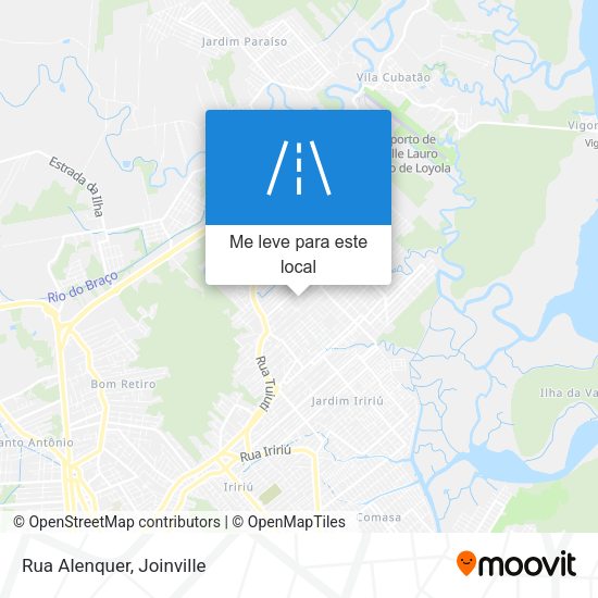 Rua Alenquer mapa